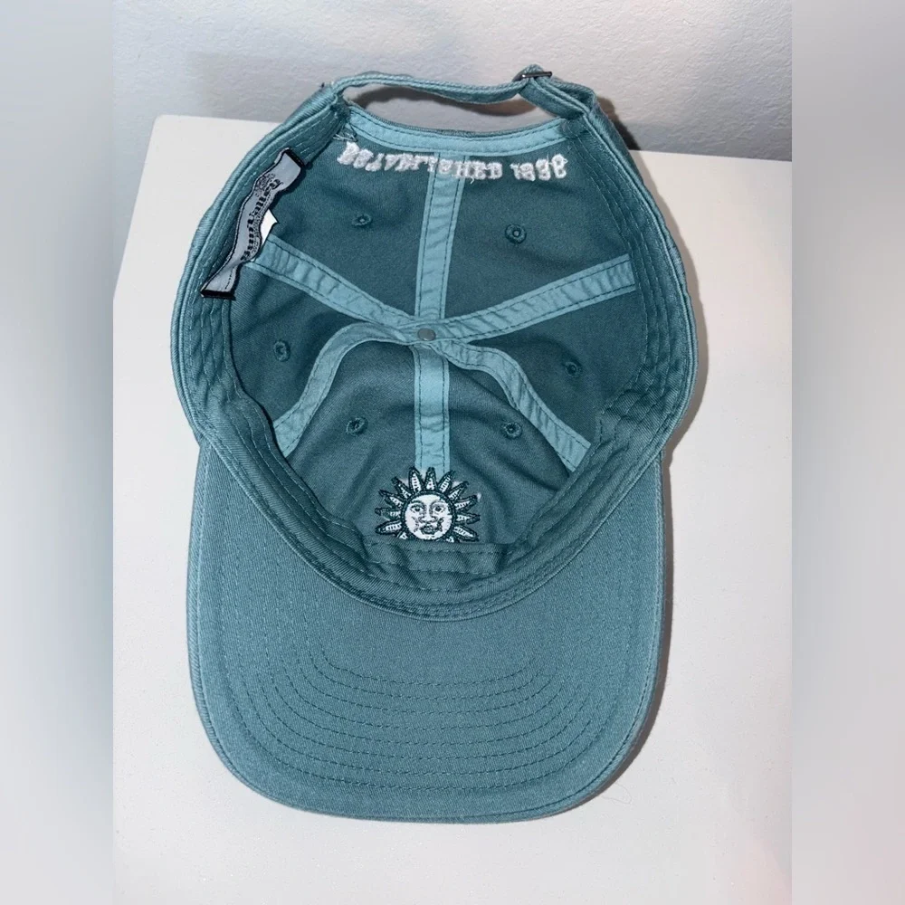 Teal Sun Valley Embroidered Cap